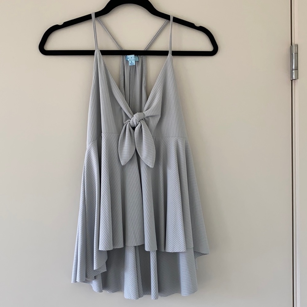 Tie Front Tank Top